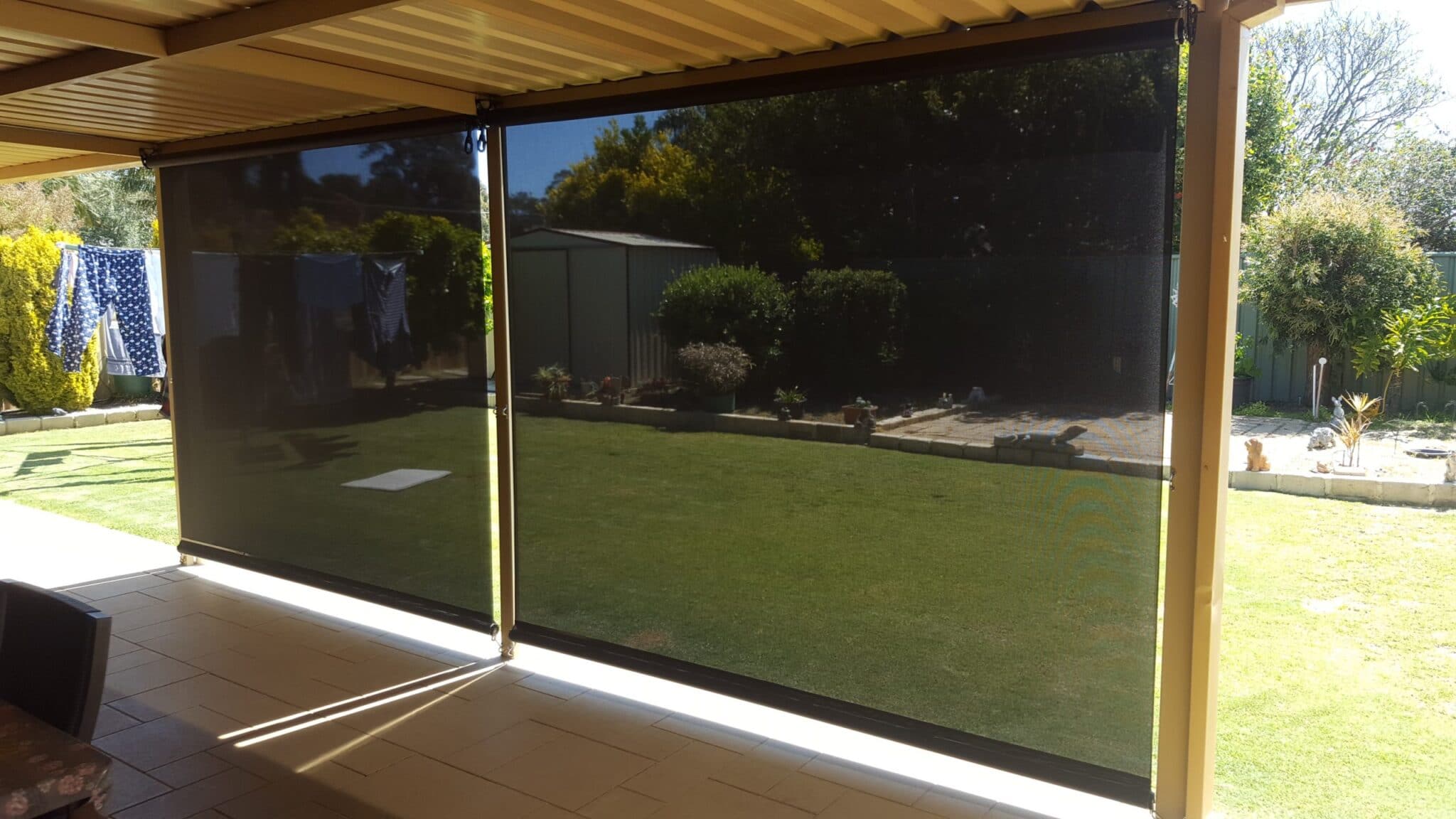 Affordable Crank & Clip Outdoor Blinds Perth | Custom Made Blinds