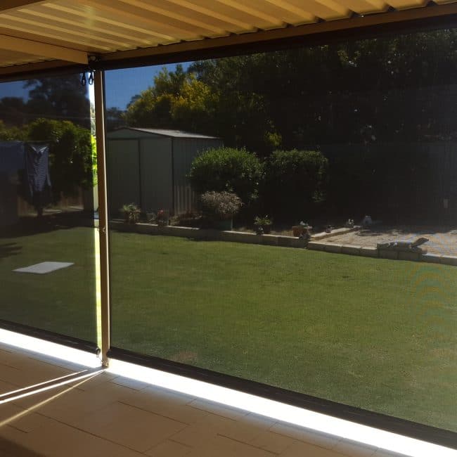 Affordable Crank & Clip Outdoor Blinds Perth Custom Made Blinds