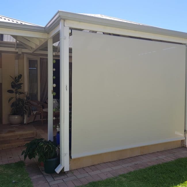Affordable Crank & Clip Outdoor Blinds Perth Custom Made Blinds